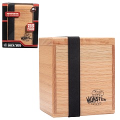 Monster - Magnetic Wooden Deck Box - Red Oak